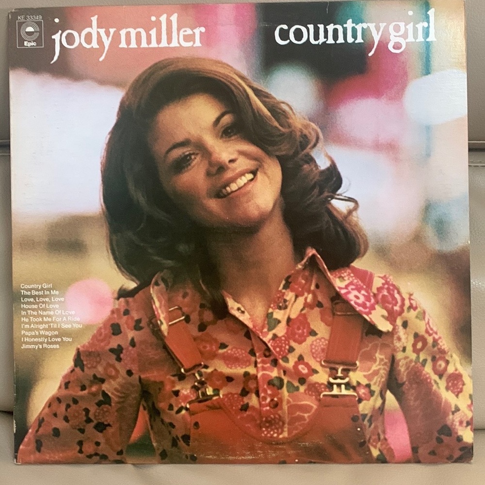 Jody Miller Country Girl 1975 Vinyl Record